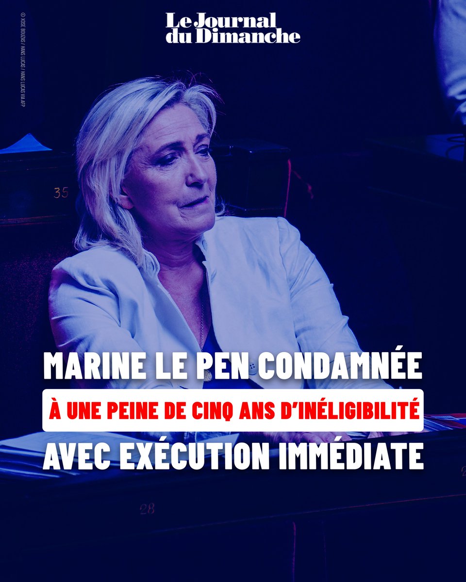 La tempête se lève.
L'exécution provisoire est une exécution publique.
C'est un coup d'État politico-judiciaire.
Honte à toute cette classe politique qui piétine le peuple.
Comme Orbán, je suis Marine !

#JeSoutiensMarine 