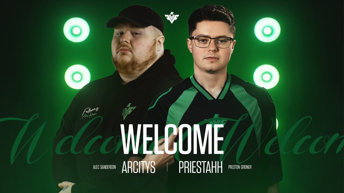 Two more World Champions have arrived to complete our roster. We’re ready to make some noise as we head into Major III Qualifiers.

Welcome, @Arcitys @Priestahh 🦅💚 