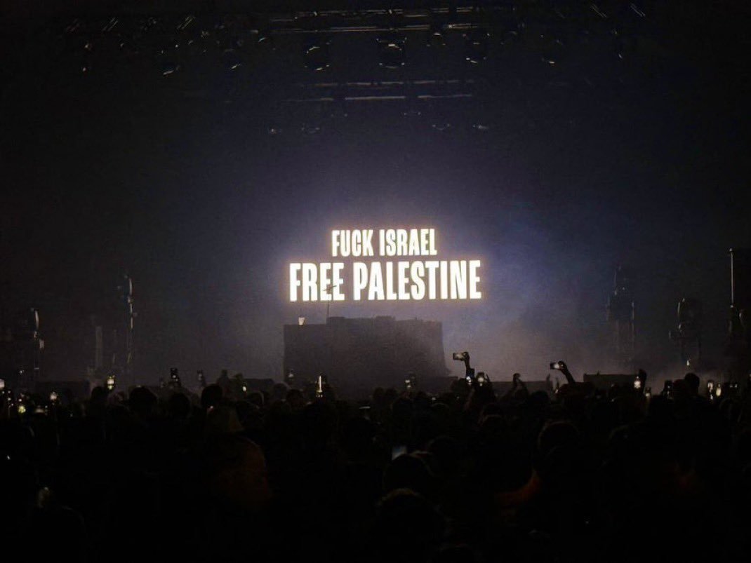 Fuck terrorism.
Fuck Hamas.
Fuck gang rape.
Fuck mass murder.
Fuck burning children alive.
Fuck kidnapping.
Fuck actual genocide.
Fuck Kneecap.
And fuck Coachella. 