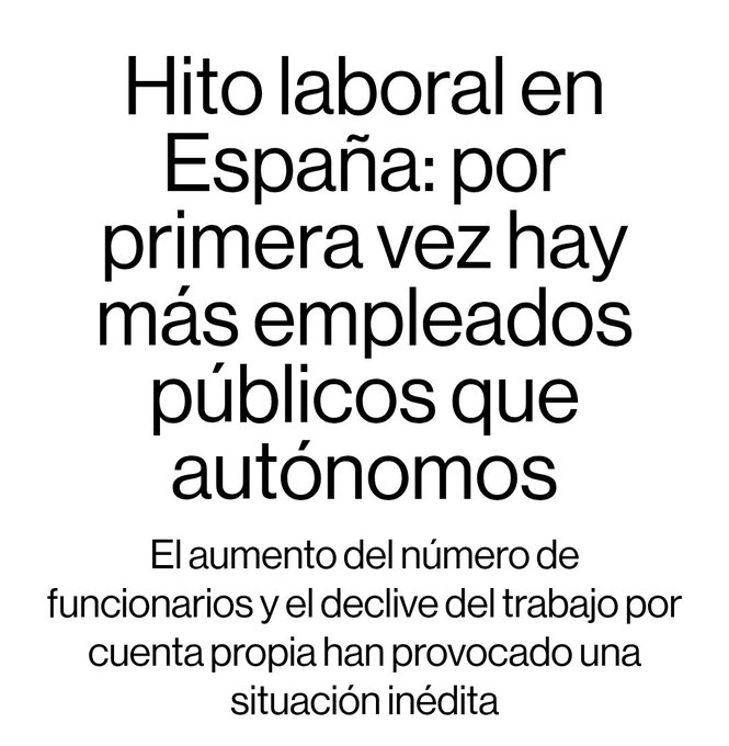 Que el ciudadano español no esté aterrado cuando lee este tipo de noticias es una muestra del profundo desconocimiento de economía que tiene la población, y del futuro que nos espera. 