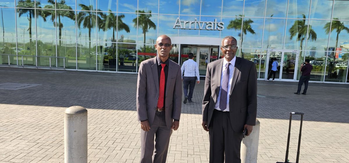 Safely arrived  in Dar-es-Salaam. 

Headed to Court for the Tundu Lissu Court Case 