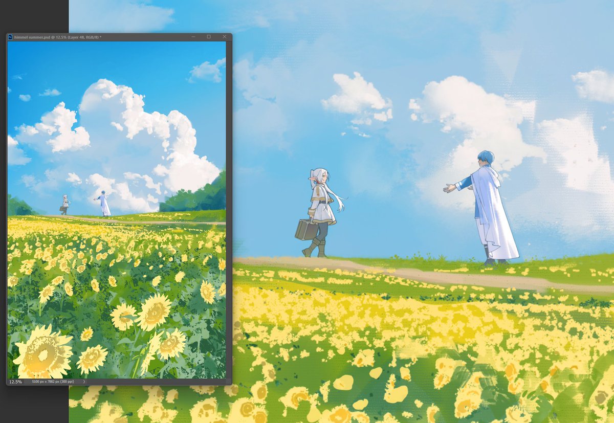 frieren &amp; himmel summer 