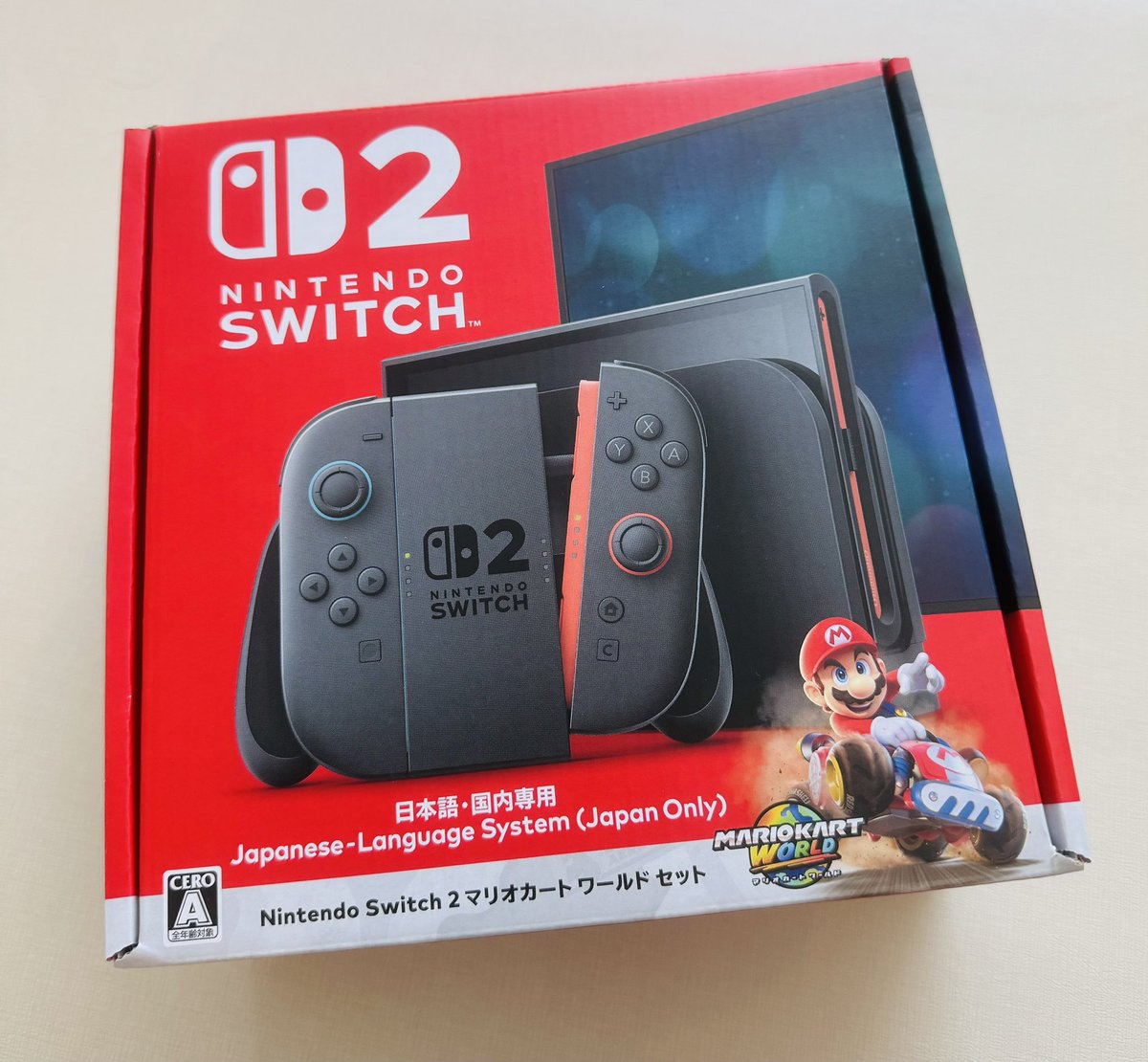 Switch2が届いたぞー！！！🙌✨ 