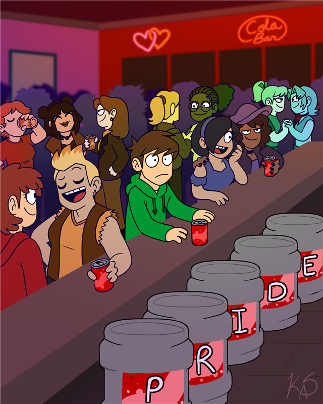 From everyone here at Eddsworld, we wish you all a very happy Pride month! 

🎨: @kasafraz 