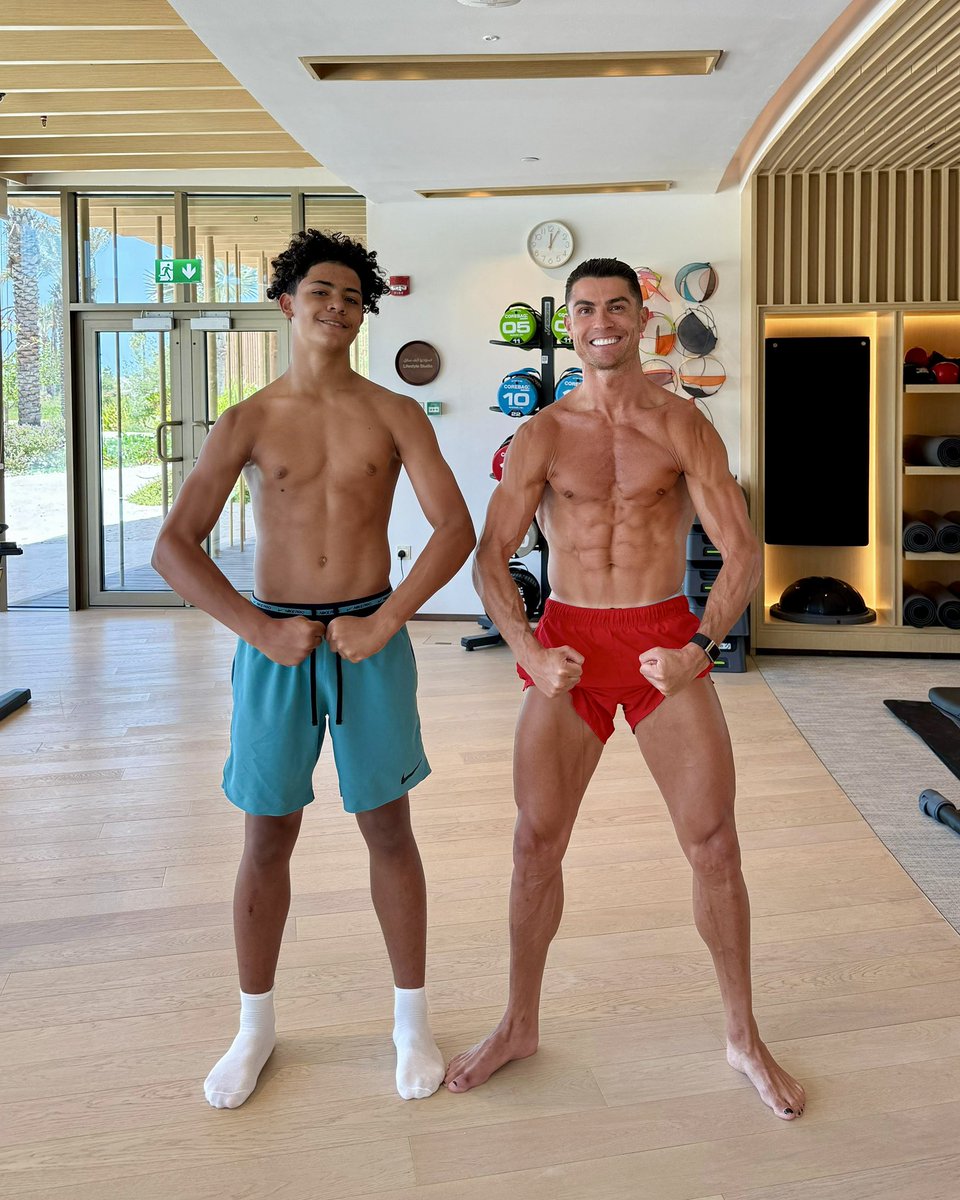 Tal pai tal filho 😂 💪🏼 