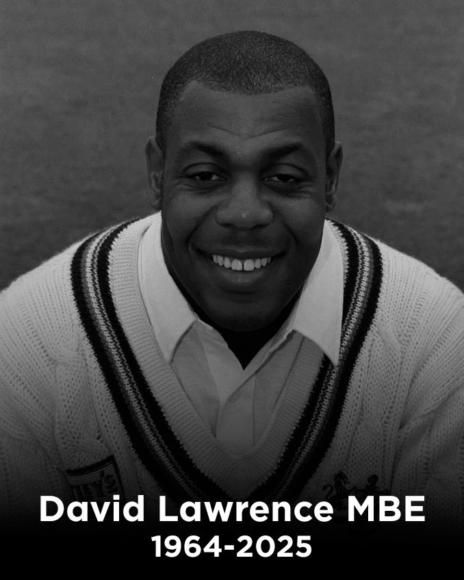 Gloucestershire Cricket is devastated to learn of the passing of former player and Club President, David 'Syd' Lawrence MBE, aged 61.

Everyone at Gloucestershire Cricket would like to send their best wishes to David's family during this terribly sad time. 