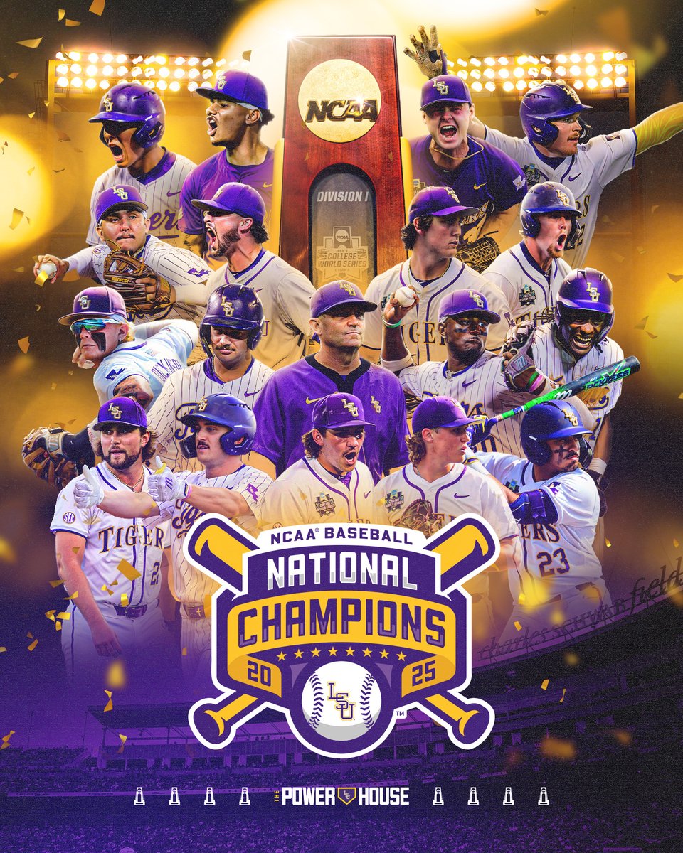 THE TIGERS ARE NATIONAL CHAMPIONS 