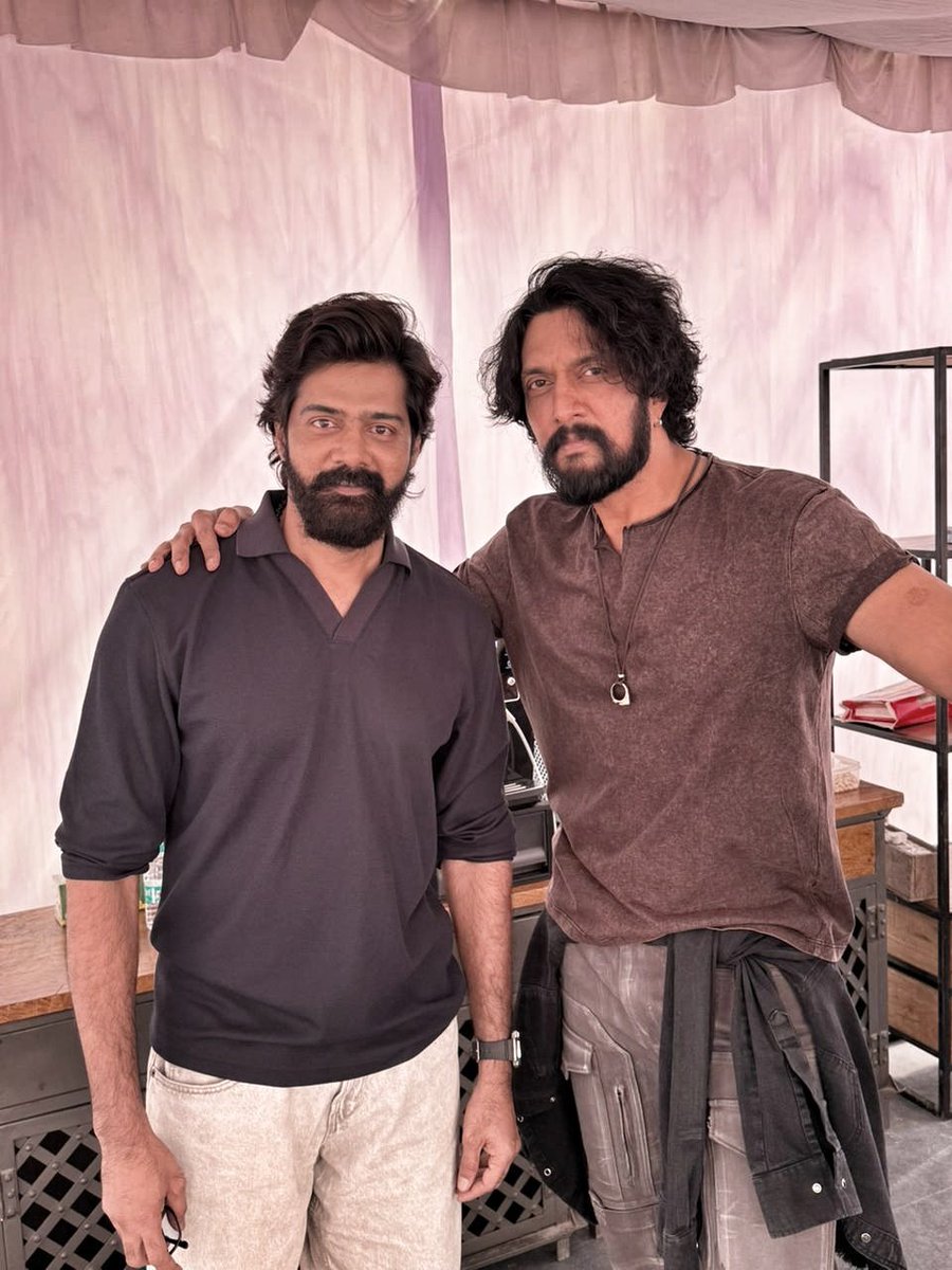 A storm is brewing. It’s gonna be MAD! ⚡️
Honored to join Abhinaya Chakravarthy Badshaah @KicchaSudeep for #K47 🔥
Playing the Baddy in this world crafted by @VKartikeyaa.
Excited for my first Kannada film!
Thank you @sathyajyothifilms for the opportunity 🙏
@AJANEESHB 