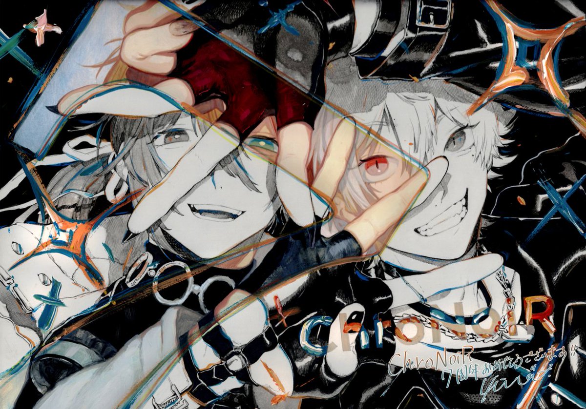 【#ChroNoiR 7th ANNIVERSARY お祝いイラスト公開！】
#ChroNoiR結成日 を記念して
『#ブルーピリオド』などの作者・山口つばさ先生より
ChroNoiR2名のイラストをいただきました！

#ChroNoiR7周年 記念グッズは本日18時発売▼
https://t.co/3gRko4hjxm

#叶 #葛葉 