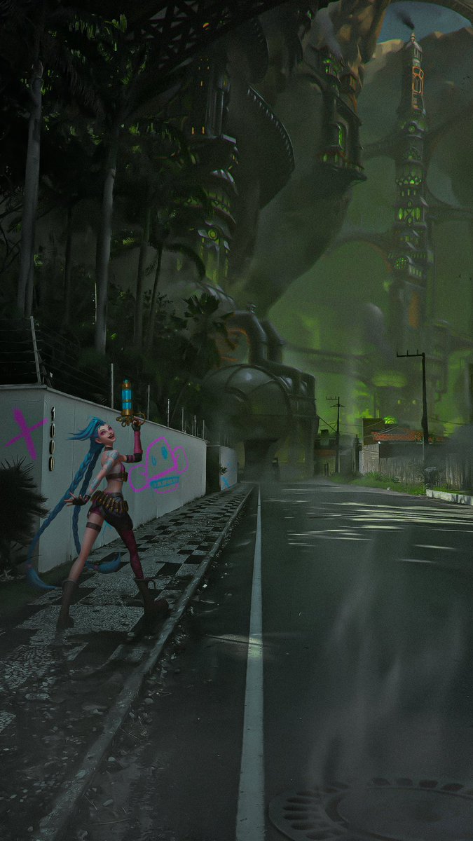 parece a rua que morei em zaun 