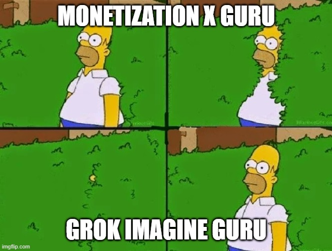Former X monetization gurus have officially emerged as Grok Imagine enthusiasts. 