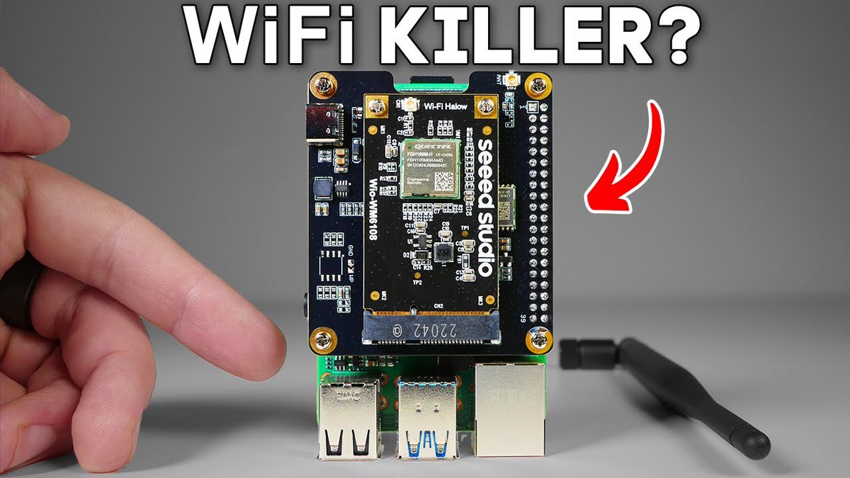 🛜 Wi-Fi that reaches kilometers? Yes, with Wi-Fi HaLow! @data_slayer builds a long-range mesh network using Our Wio-WM6180 and  Wi-Fi HaLow Transceiver + XIAO ESP32S3 Sense. Ideal for smart farms and outdoor IoT.

Watch the video and see how far your signal can go!

🔗 