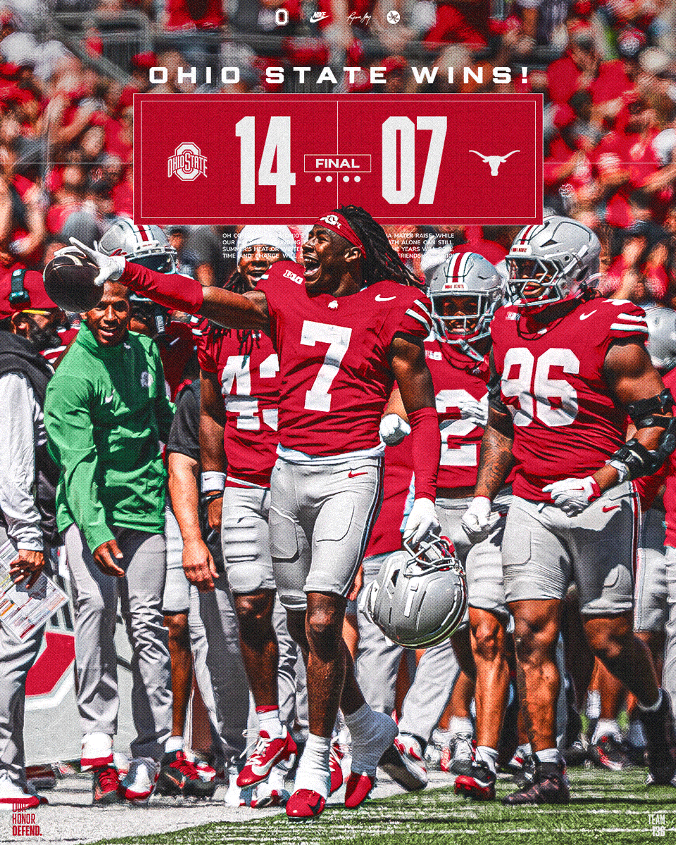 THE WORLD FAMOUS OHIO STATE BUCKEYES. 