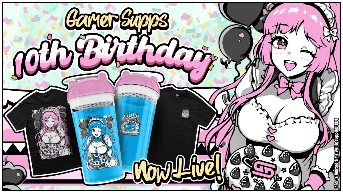 its our 10th bday 🎂

rt and comment below for a chance to win the drop

winner picked on feb 12 