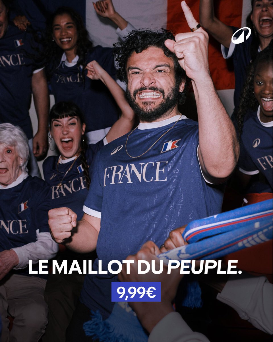 Le maillot du peuple est de retour en stock, pour les adultes comme pour les enfants 🫡 

🔗 https://t.co/kG8wJxH9vw 