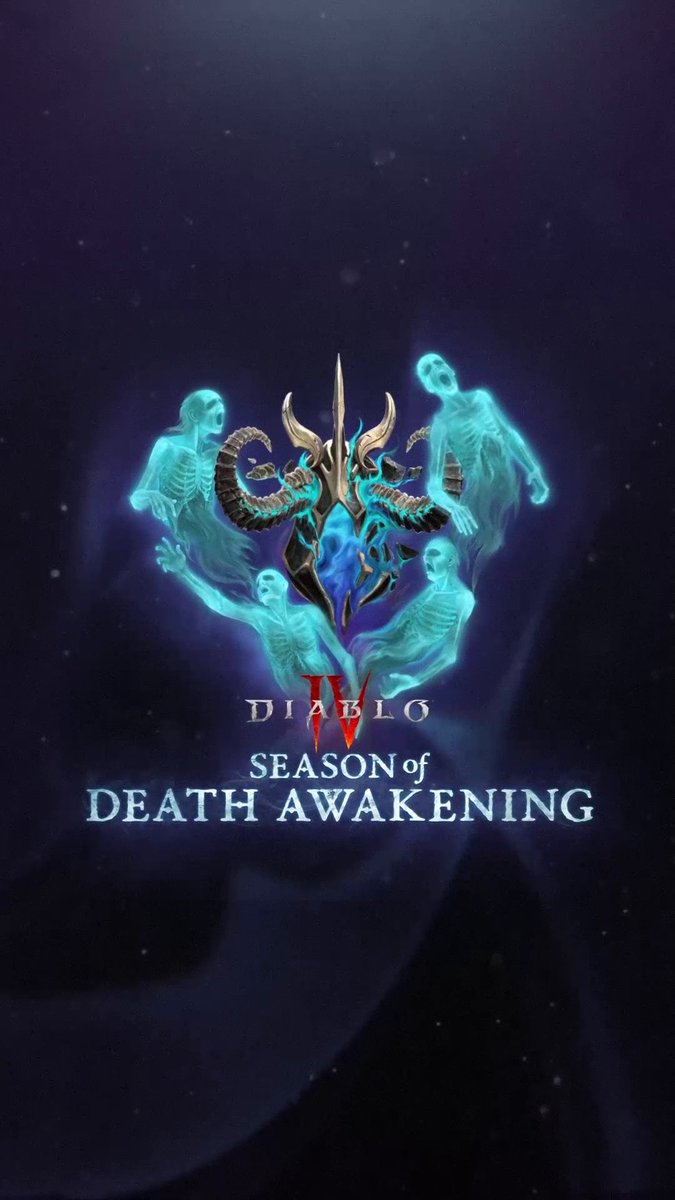 Death waits for no one. The Season of Death Awakening is Live Now. 💀 
