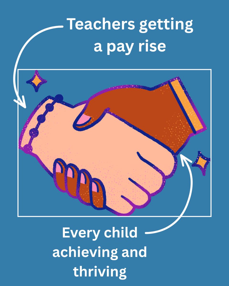 We’re backing our teachers and our children.

High-quality teaching is the best way to drive up standards in schools. 

We’re raising teacher pay again, to recognise those helping children to achieve and thrive.

Find out more: https://t.co/V7BQ9AQiyE 