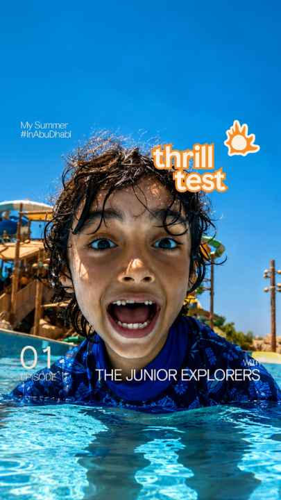 POV: The Junior Explorers just tested every ride, slide and twist in
Abu Dhabi 🎢

From rollercoasters to water slides, the ultimate scream factor has
been found. 

What are your summer plans in Abu Dhabi? Share your experience
and use My Summer in Abu Dhabi 
