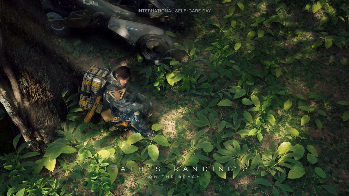 July 24 is International Self-Care Day.

Take a little break from pushing yourself, and make some time to be kind to yourself today 🤲

Come pause and unwind with Sam ☕️

#DeathStranding2 #InternationalSelfCareDay 