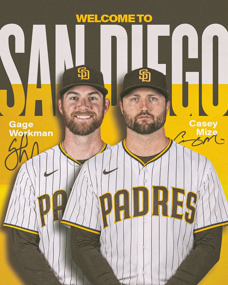 Welcome to San Diego, Casey and Gage! 