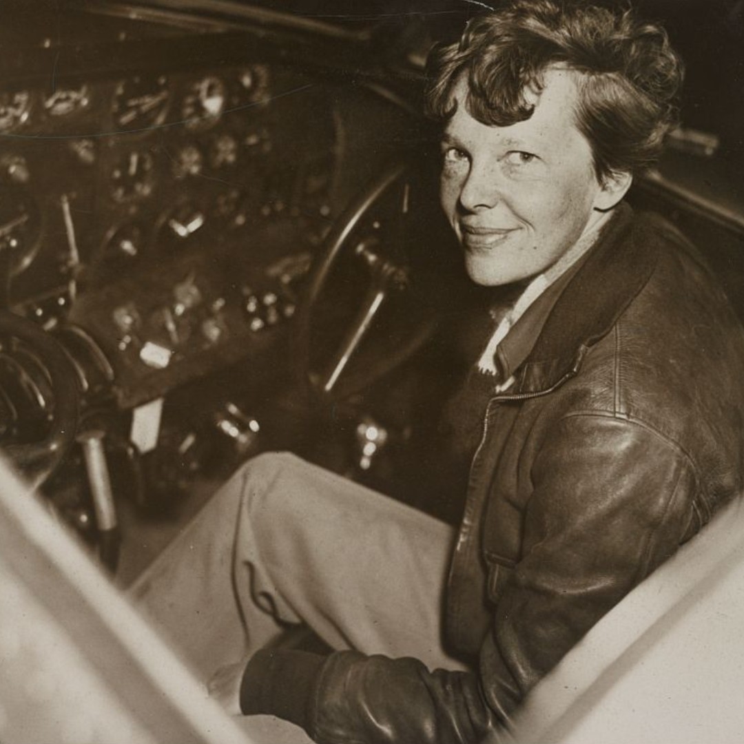 In celebration of Amelia Earhart on her birthday: The Library of Congress recently used a special piece of optical imaging equipment to solve the mystery of what was contained on a tiny 78 rpm record tucked into the back of a copy of Earhart's 1932 memoir.

Hear it!: 
