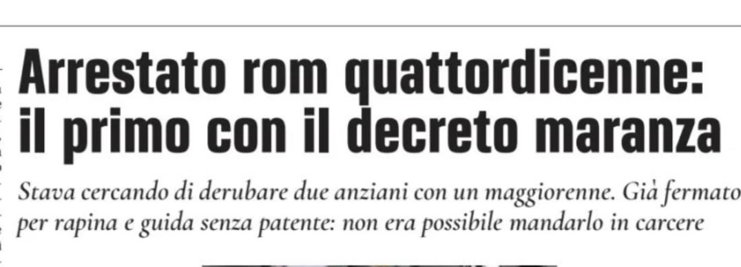 Dalle parole ai fatti. Grazie Lega! 