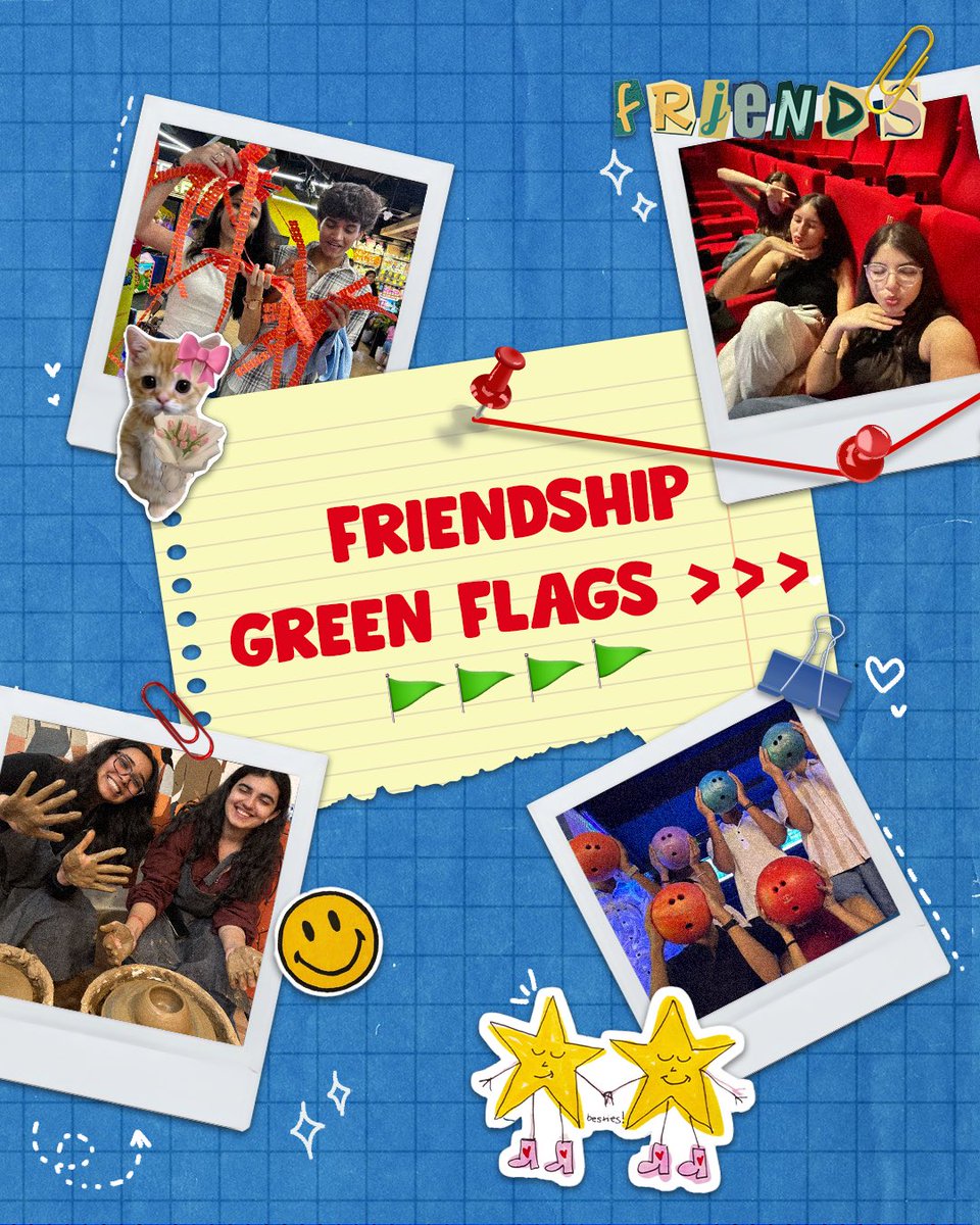 To the friendships that deserve more than just reactions and reels💚 

Go grab yours now!
https://t.co/kZmvNBsLfX

#FriendshipDay #FriendshipDay2026 #Plans #GroupChat #BookMyShow

(1/2) 