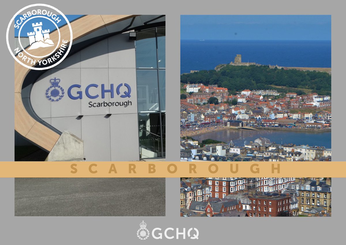 Greetings from GCHQ Scarborough - the longest continuous serving site for signals intelligence in the world!

The intelligence produced here helps to stop those who mean us harm including criminal gangs, hackers and terrorists.

➡️ https://t.co/eSSVLDYTMa 