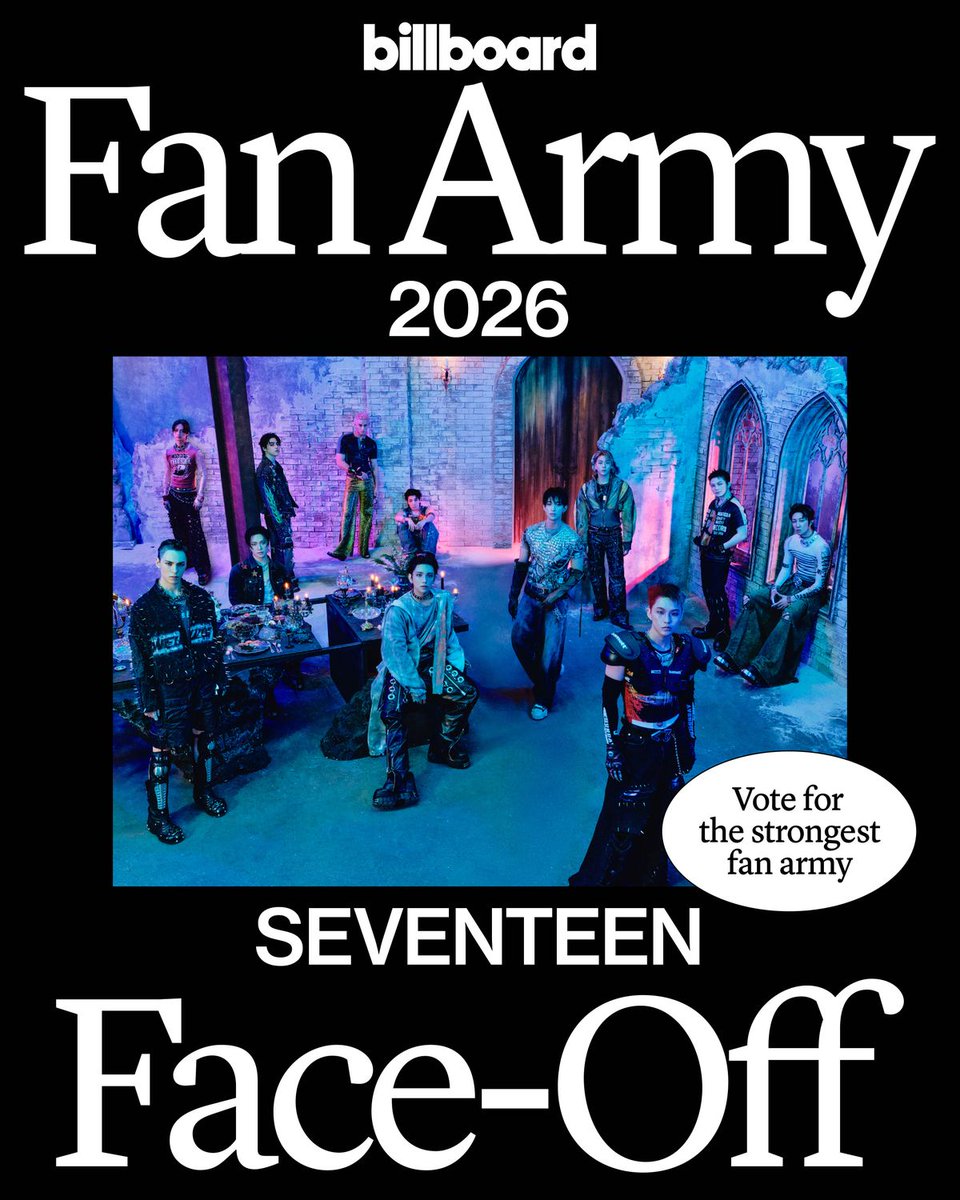 #CARATs, bring the thunder! ⚡ Will SEVENTEEN move on to the next round of #BBFanArmy2026? Vote now: https://t.co/EGQel8MVe5 