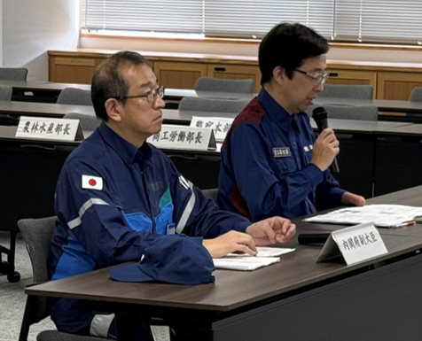 令和８年熊本地震に関して、地元自治体と連携して災害応急対策を進めるため、本日、津島副大臣を団長とする政府調査団を派遣し、木村知事と意見交換を行い、その後、知事とともに非常災害対策本部会議に出席しました。引き続き、救命・救助活動を最優先に、災害応急対策に全力で取り組んでまいります。 
