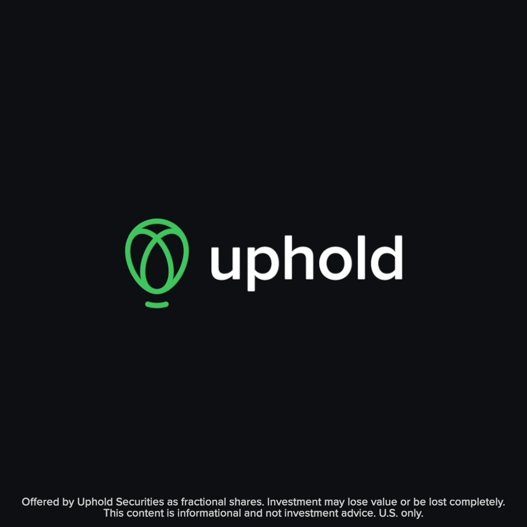 𝐈𝐂𝐘𝐌𝐈: Stock trading is live on Uphold 

Uphold's U.S. President Nancy Beaton explains how you can swap your crypto or cash directly into 4,000+ U.S. Stocks and ETFs.

No app hopping → All your assets in one place 📲

Offered by Uphold Securities as fractional shares. 