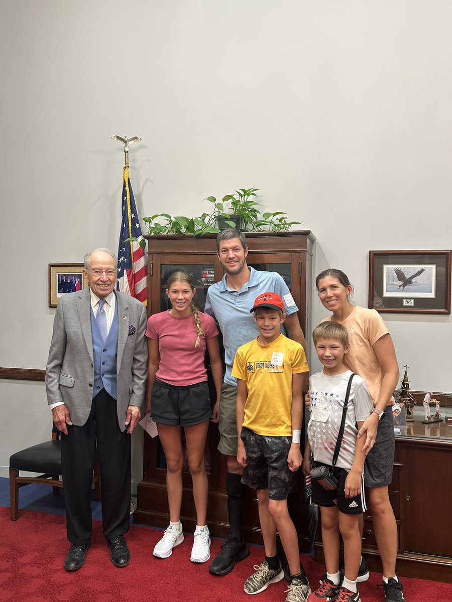 Enjoyed mtg w families frm Swisher, Altoona and Marion 