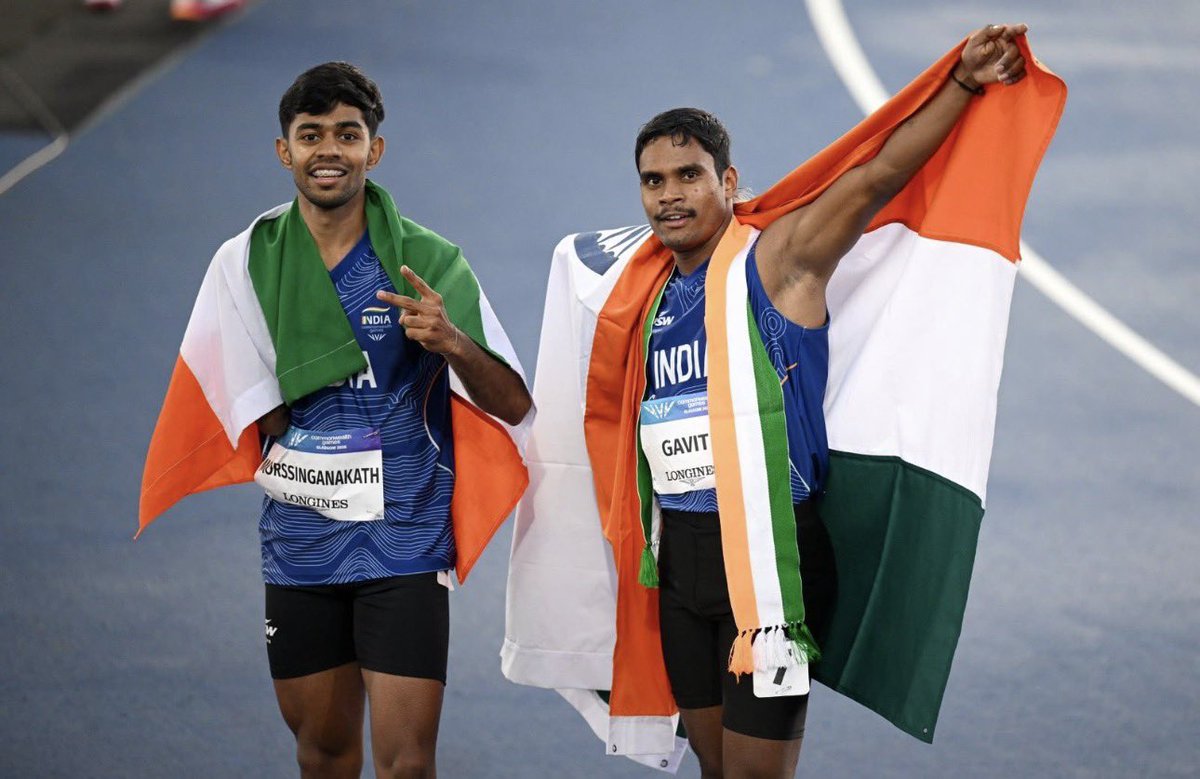 Heartiest congratulations to Dilip Mahadu Gavit on his historic Gold Medal with a Games Record in the Men’s 100m T47 event, Mohammed Basil Morssinganakath on securing the Silver Medal, and Murali Sreeshankar on winning the Silver Medal in the Men’s Long Jump at the Glasgow 