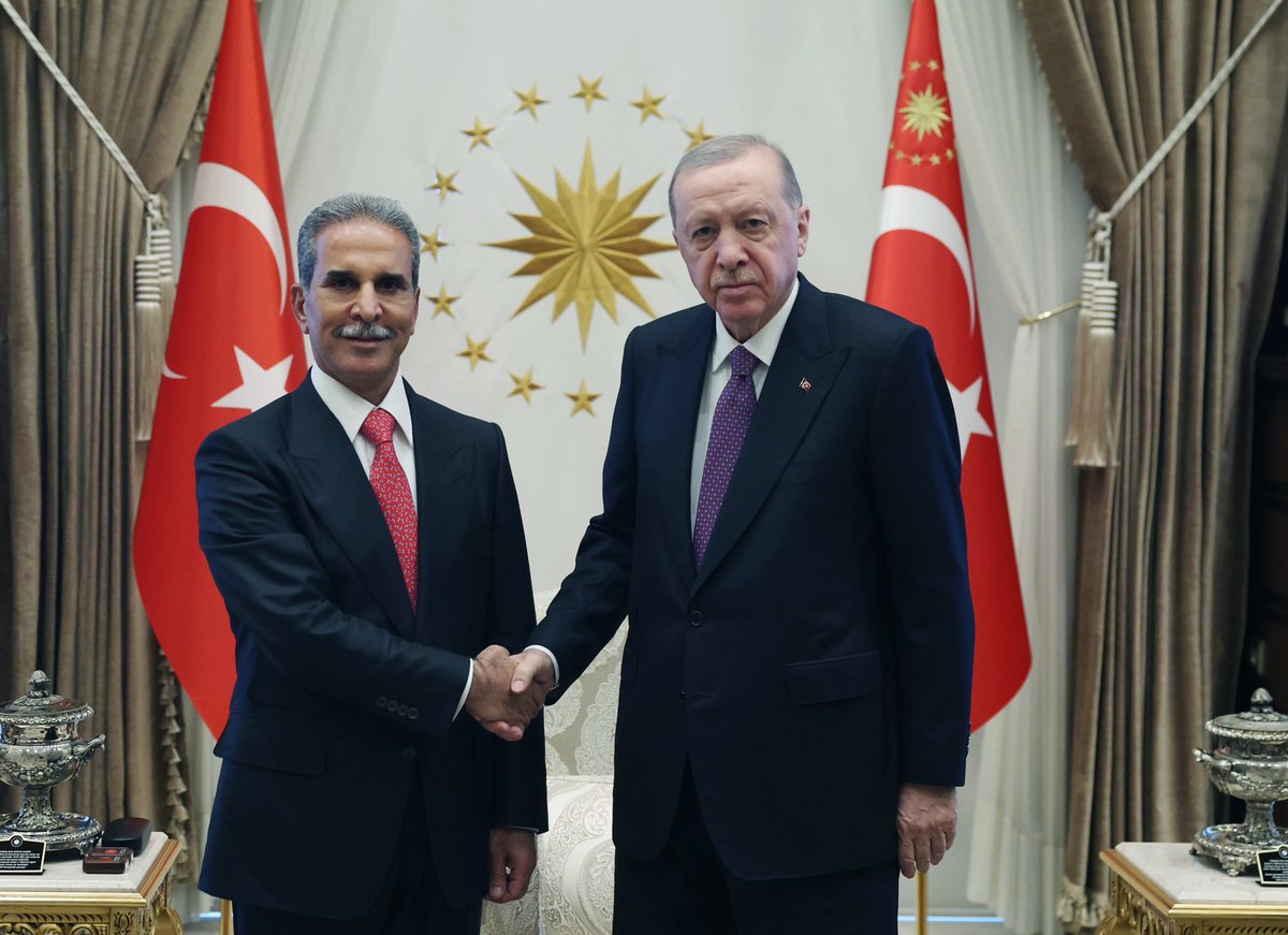 President @RTErdogan received President of the Supreme Judicial Council of Iraq, Faiq Zidan, at the Presidential Complex. 