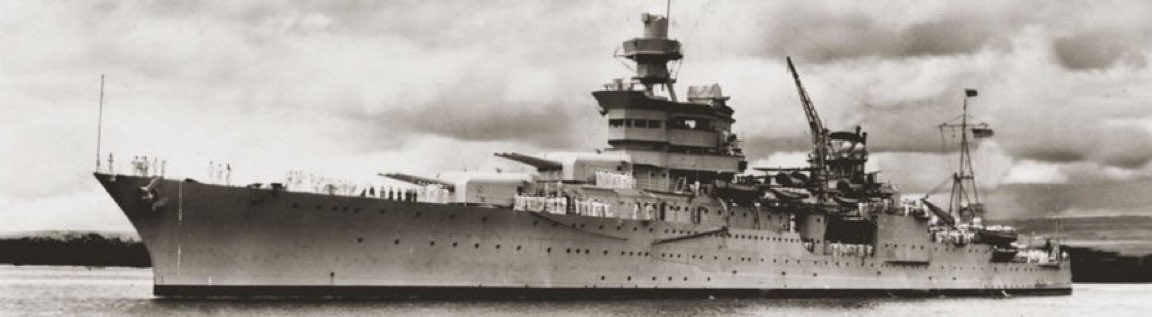 On this day in history in 1945, the USS Indianapolis is sunk by a Japanese submarine after carrying the atomic bomb across the Pacific Ocean. 

The cruiser was en route to the Philippines when one torpedo took the bow of the ship off followed by a second that hit the midsection 