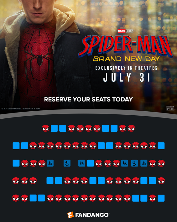 Experience #SpiderManBrandNewDay on the biggest screen possible in theaters now! Reserve your seats here👇
https://t.co/kj2qbczBUt 