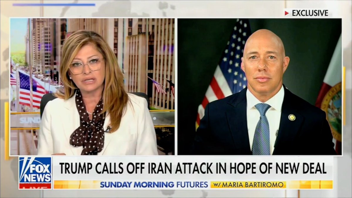 .@RepBrianMast: @POTUS is the first in 47 years to take action against Iran’s endless attacks and threats. Now, Iranian media is refusing to admit they want a deal. The regime’s only option right now is to hide how vulnerable they really are. 