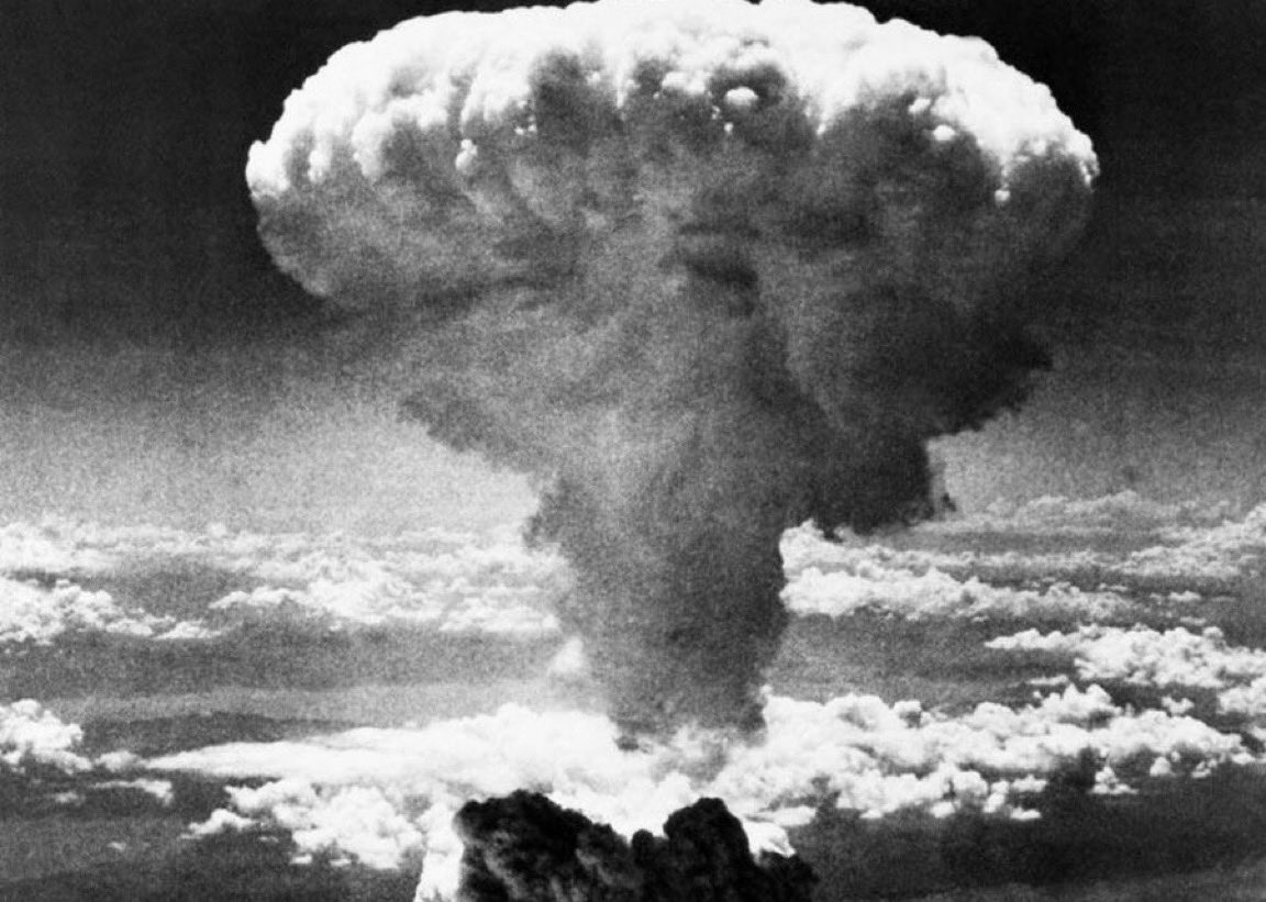 On this day in history in 1945, the United States dropped the first atomic bomb on the city of Hiroshima in Japan.  

The U.S. began developing nuclear weapons in 1940 after learning Germany was doing the same. Although Germany was defeated before the bomb was ready, the war with 