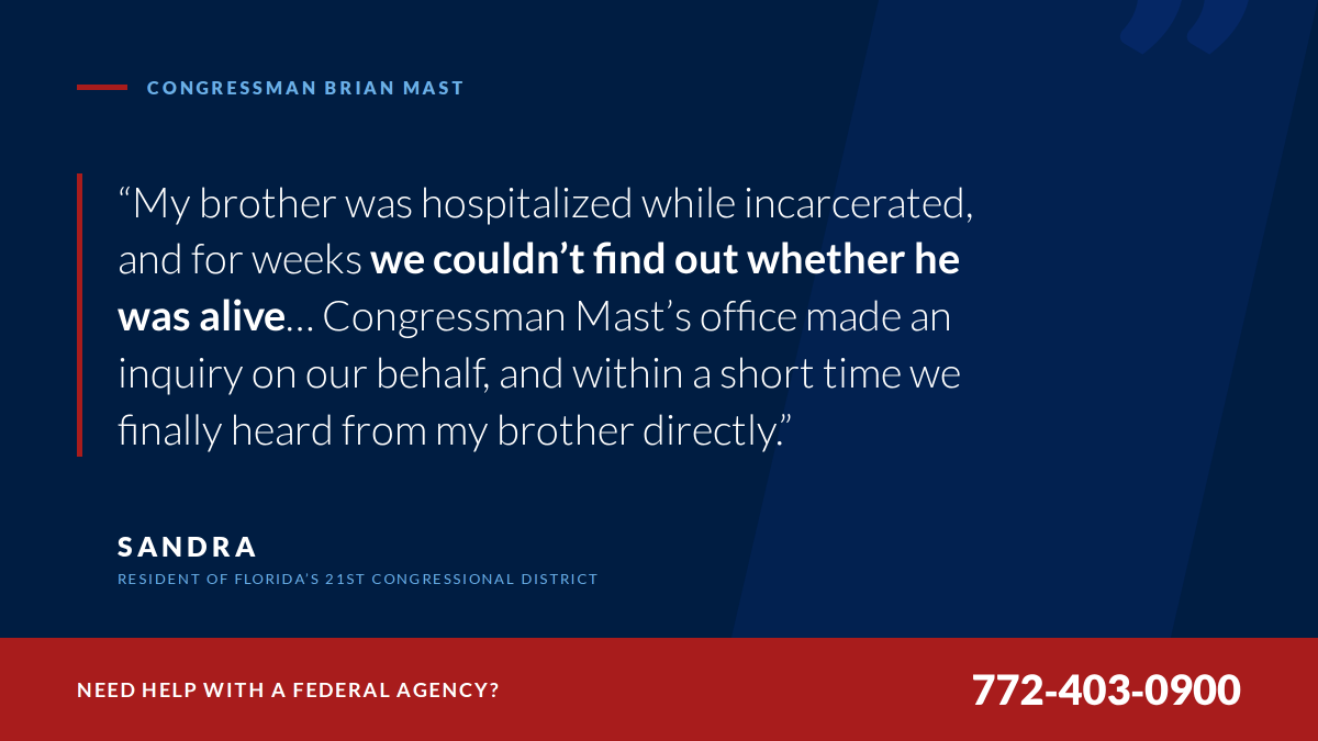 FL-21, we’ve got your back. If you’re not getting what you need from a federal agency, let me know.
https://t.co/F5SkuSbDqP 