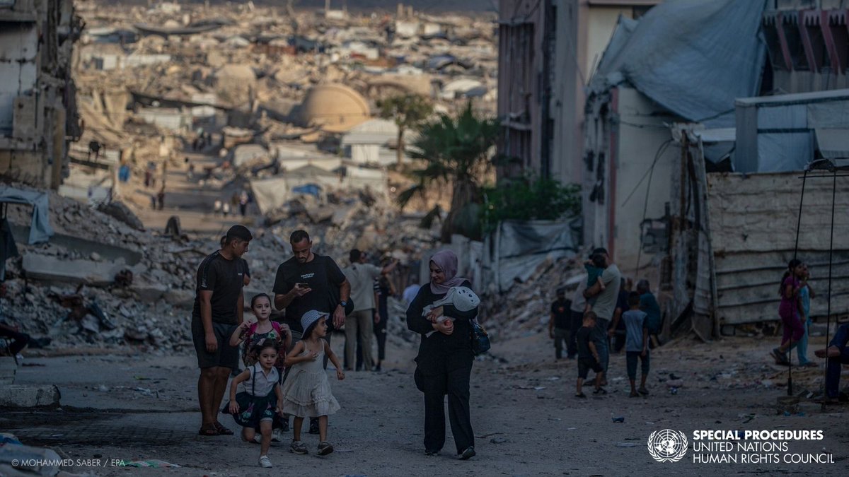 UN experts condemned the sharp escalation of #Israeli attacks against #Palestinian civilians across the occupied Palestinian territory, incl. Gaza &amp; West Bank, in July, registering a sharp deterioration of an already catastrophic human rights situation.

https://t.co/9b86MtLuTy 