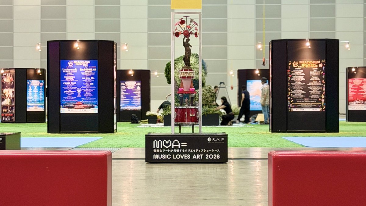 今年のMUSIC AWARDS JAPAN 授賞式当日にも会場を彩った、
「MUSIC LOVES ART」のアート作品がSUMMER SONICにも登場！
 
“音楽への祝福”を込めたThe Rubyをモチーフに

アーティストが制作した作品をぜひ会場でお楽しみください。

作品を見つけたら、#MLA2026 をつけて投稿してね！ 