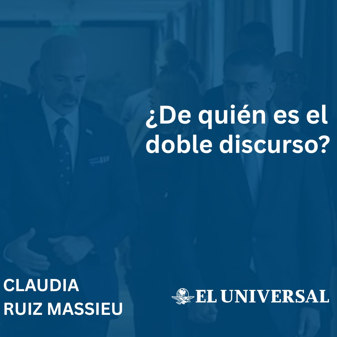 El reconocimiento del director de la DEA hacia Omar García Harfuch ha sido recibido en las filas del oficialismo como doble discurso. En realidad, no hay contradicción. El doble discurso está en otro lado. Les comparto mis reflexiones en El Universal ✍️ 

https://t.co/cYGrjGe67N 