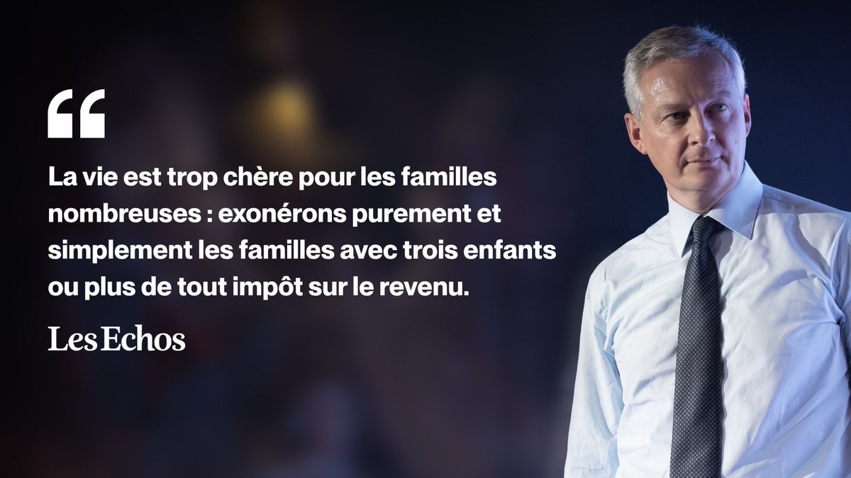 Nous devons bâtir une autre France, courageuse, positive, tout simplement fière. 

Il n'y aura pas de sauveur, même si le gaullisme est à la mode. Il faudra une équipe qui rassemble.

Budget, santé, retraite, fiscalité : je formule plusieurs propositions dans @LesEchos. 