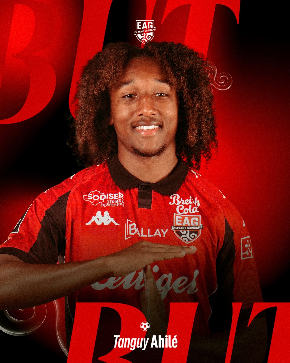 63’ – BUUUUT pour En Avant !! A la réception d'un corner, Tanguy Ahilé est parfaitement placé pour égaliser !

[1-1] #EAGFCA 