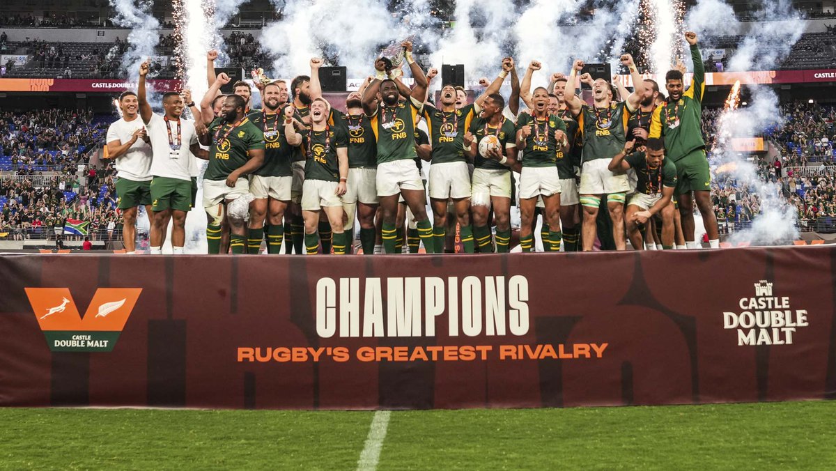 Champions 🏆
#Springboks #ForeverGreenForeverGold #RugbysGreatestRivalry 