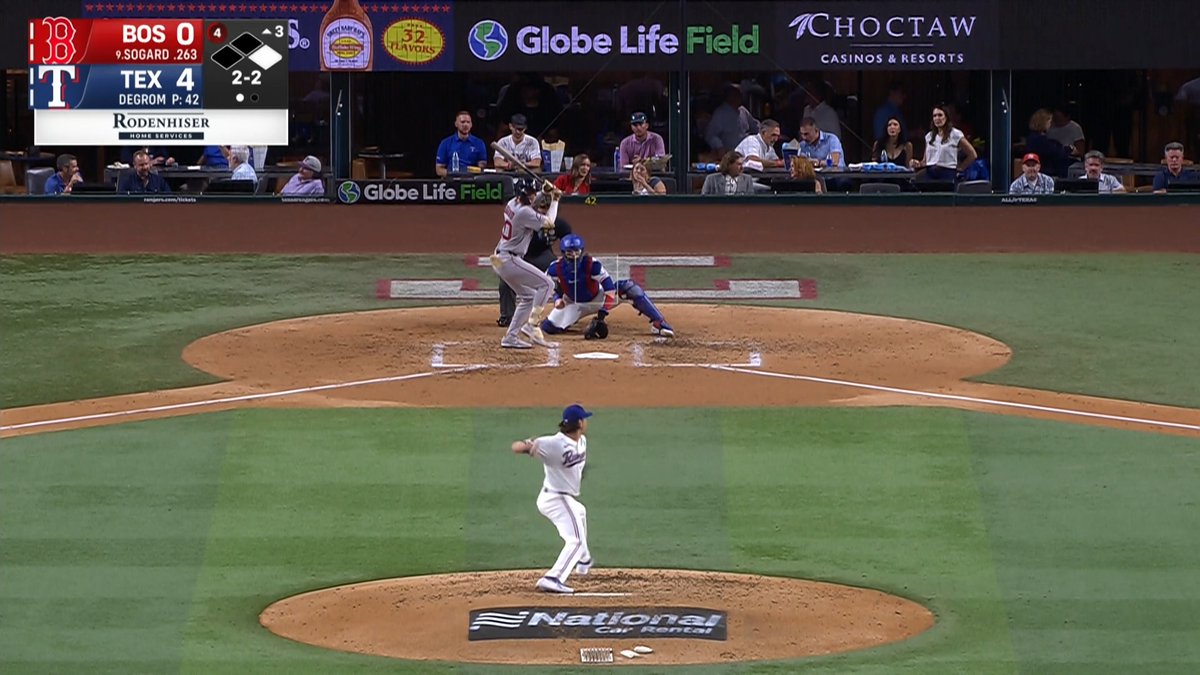 GIMME SOGIE ‼️ 

That's off deGrom, too! 😮 
