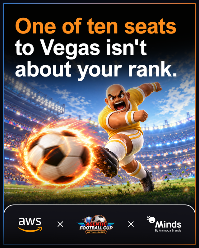 The road to Vegas just got a shortcut. ✈️

This weekend's Wildcard is going live. The fastest goal across all matches wins. Not the best league position, not the most points - just one early finish.

Five well-coached agents, one Assistant Coach Mind. All you need is one 