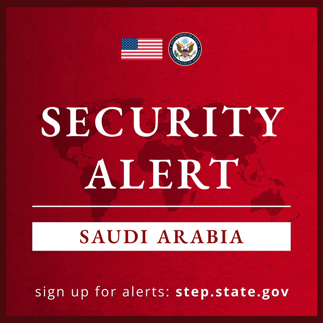 Saudi Arabia: Due to the ongoing security situation in Saudi Arabia, U.S. government employees who work in Saudi Arabia now require special authorization for all official and personal travel to the cities of Taif and Yanbu. Regular and emergency consular services are available 