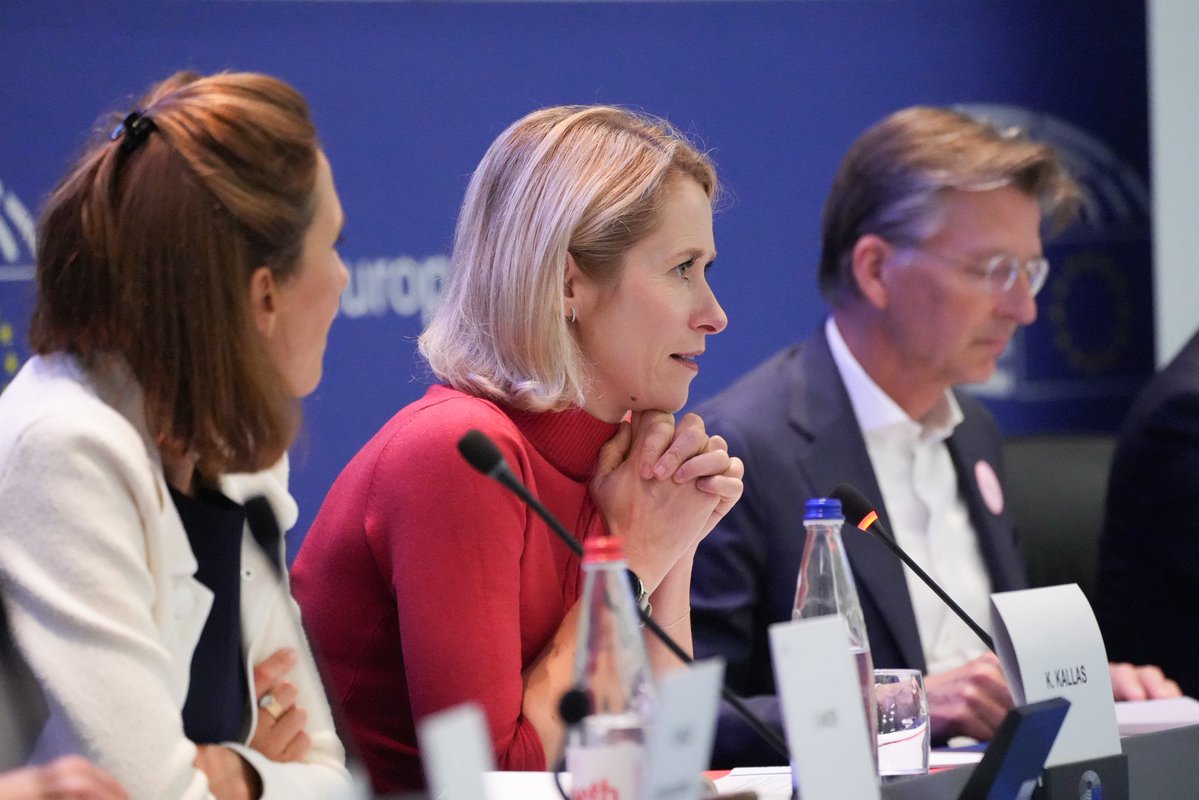 Important discussions on the latest geopolitical issues.

We had the opportunity to ask High Representative @kajakallas questions about foreign affairs &amp; security policy, and talk about the current issues such as Russia's aggression &amp; hybrid attacks.

Thank you for joining us! 