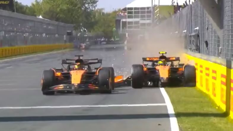 Seguro que Lando Norris pidió sanción para el piloto que chocó a Oscar Piastri en Montreal 2025. 

Ah, no…cierto. 